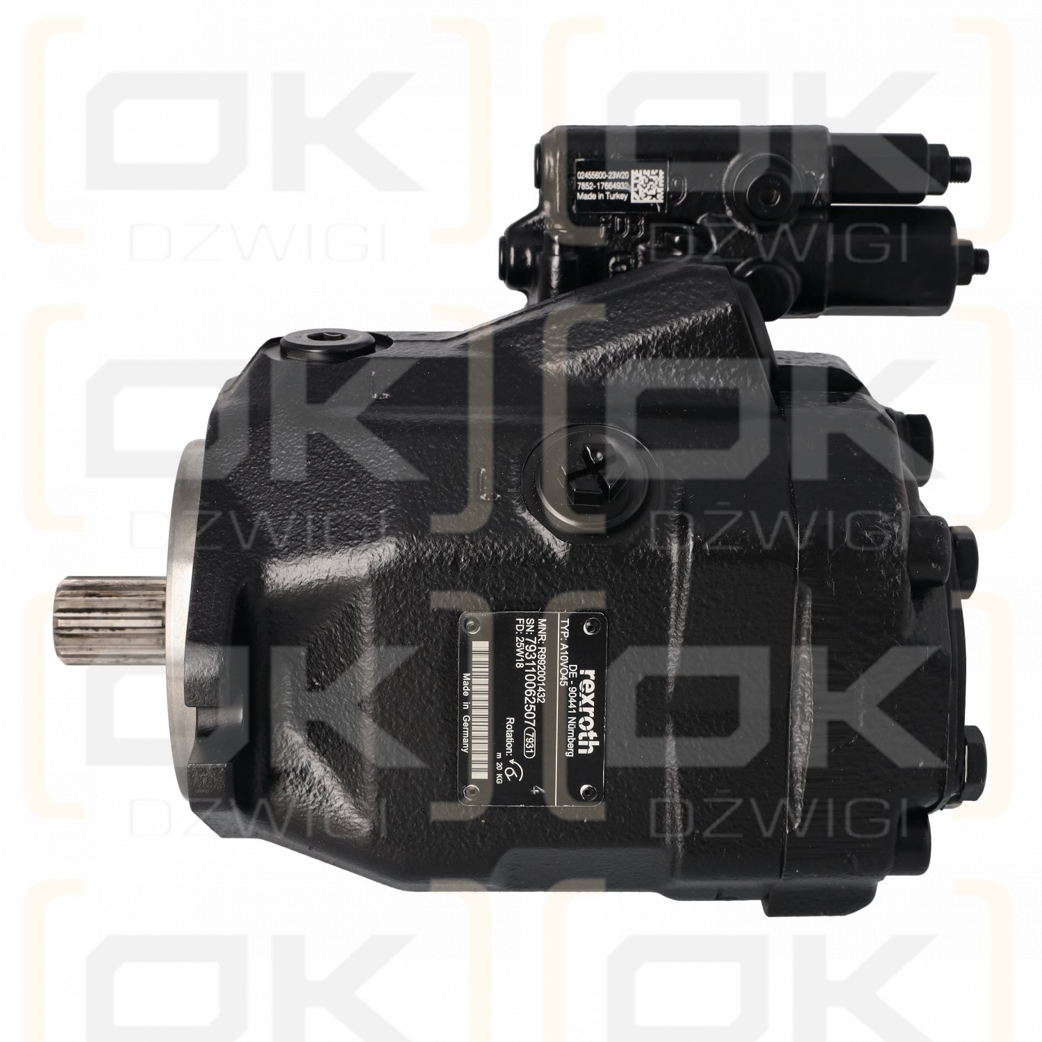 AXIALKOLBENPUMPE AL A10V O 45 DFR /52L-PSC11N00