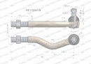 Przegub kierowniczy lewy 367mm - 1 1/4