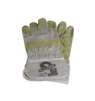 Rękawice robocze ochronne wzmocnione skórą licową RLCJ ( sprzedawane po 12 )