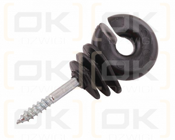 Izolator okrągły z wkrętem fi 5 do drewna (sprzedawane po 100 szt) ROYAL FARM 166844306