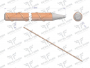 Palik Słupek z włókna szklanego 12mm L-1300 ROYAL FARM ( sprzedawane po 10 )
