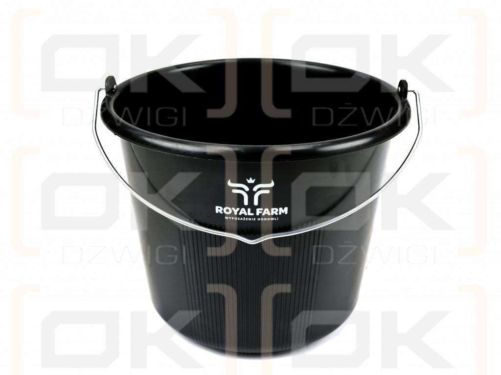 Wiadro, gospodarcze wzmocnione 12L, Royal Farm
