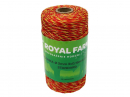 Тесьма для электрофехтования 2мм, 3x0,16мм SS желто-оранжевый 200м, Royal Farm
