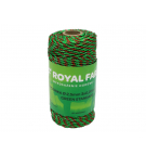 Оплетка для электрофехтования 2,5 мм, 3x0,20 мм SS зелено-оранжевый 100 м, Royal Farm