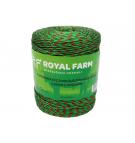 Оплетка для электрофехтования 2,5 мм, 3x0,20 мм SS зелено-оранжевый 400 м, Royal Farm
