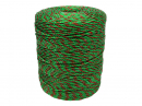 Оплетка для электрофехтования 2,5 мм, 3x0,20 мм SS зелено-оранжевый 400 м, Royal Farm