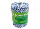 Тесьма для электрофехтовальщика 3 мм, 2x0,20 мм Cu, 4x0,20 мм SS бело-синяя 200 м, Royal Farm