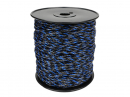 Тесьма для электрофехтования 3мм, 3x0,50мм SS черно-синяя 200м, Royal Farm