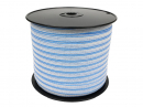 Лента для электроизгороди 12 мм, 4x0,15 мм SS бело-синяя 400 м, Royal Farm