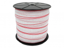 Лента, для электроизгороди 40 мм, 10x0,25 мм SS бело-красная 200 м, Royal Farm