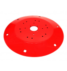 Arbeitsscheibe, Kreiselmäher 1,65 m dick, 4 mm Quadratlöcher, Royal Farm