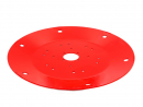 Working disc, Rotary mower 1.65 m thick, 4 mm square holes, Royal Farm