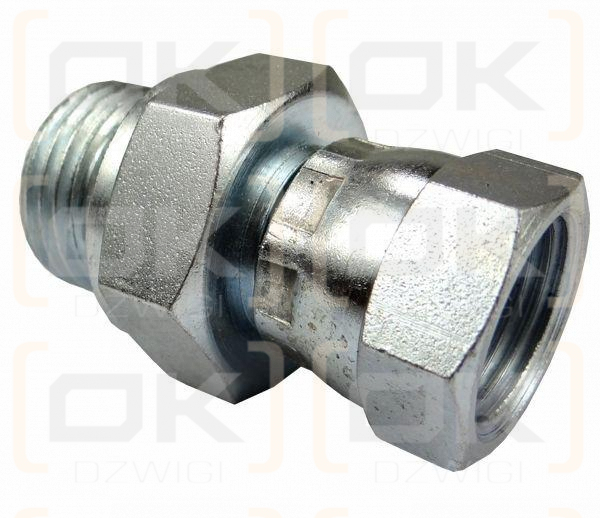 Przyłącze proste AB M18x1,5 12L (nastawne) / GZ 1/2