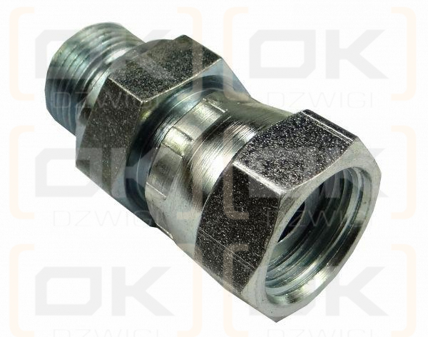 Przyłącze proste AB M18x1,5 12L (nastawne) / GZ 3/8