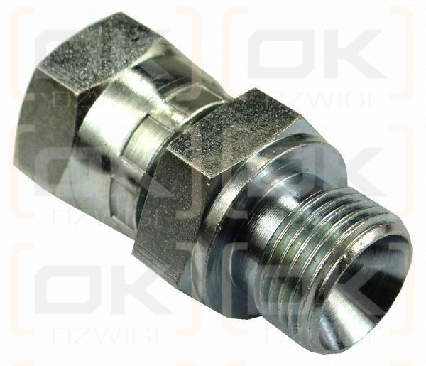 Przyłącze proste AB M18x1,5 12L (nastawne) / GZ 3/8