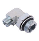 Kolanko hydrauliczne 90 LONG z przeciw. M27x2 X M18x1.5