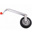 Koło manewrowe fi 48 z felgą stalową zastosowanie przyczepka SPP