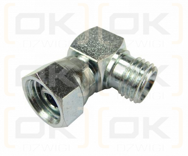 Kolanko nastawne AB M12x1,5 06L drut + oring