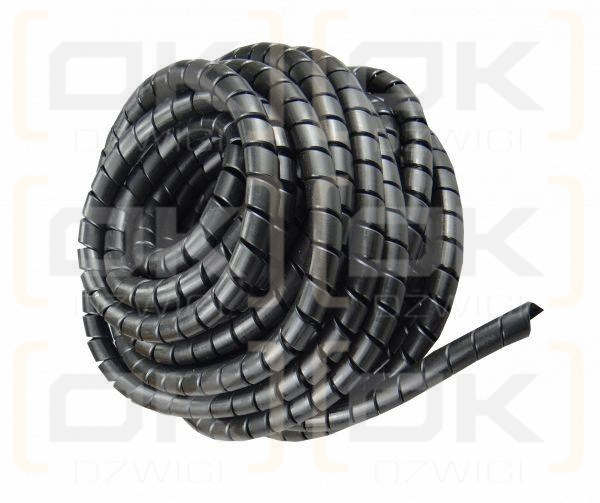 Osłona spiralna na węże hydrauliczne SGX-40 (Zakres: 33-44mm) czarna (sprzedawane po 20) 20m