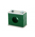 Uchwyt (obejma) pojedynczy kompletny do rur/węży/przewodów - rozmiar fi 30mm