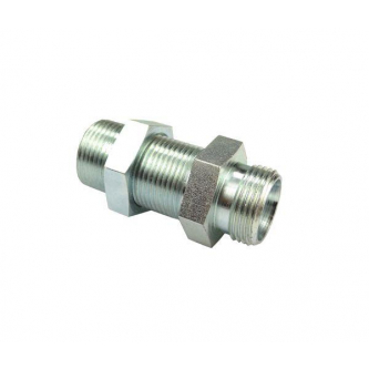 Bulkhead fitting BB M14x1.5 08L with locknut