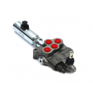 Rozdzielacz hydrauliczny (80 l/m) 1 sekc.ster. Ręczno elektryczne 24 DC