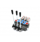 Rozdzielacz hydrauliczny (80 l/m) 3 sekc.ster. Ręczno pneumatycznie - wszystkie sekcje otwarte ST11