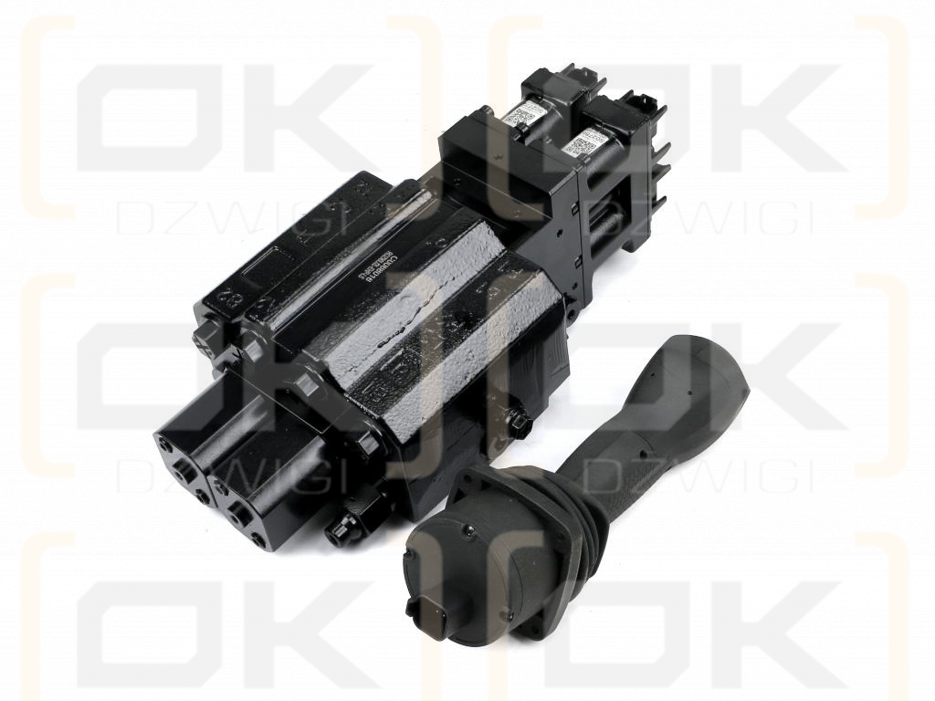 Proporcjonalny rozdzielacz hydrauliczny do ładowaczy. LS (Load Sense). 2-sekcyjny. max przepływ 90L. 1-sekcja pływająca - sterowany elektrycznie (CANBUS)