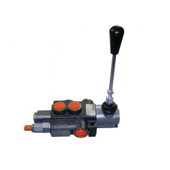 Rozdzielacz hydrauliczny jednosekcyjny z zatrzaskiem (1) 40L