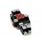 Rozdzielacz hydrauliczny 2-sekcyjny sterowany elektrycznie (12V) 80L