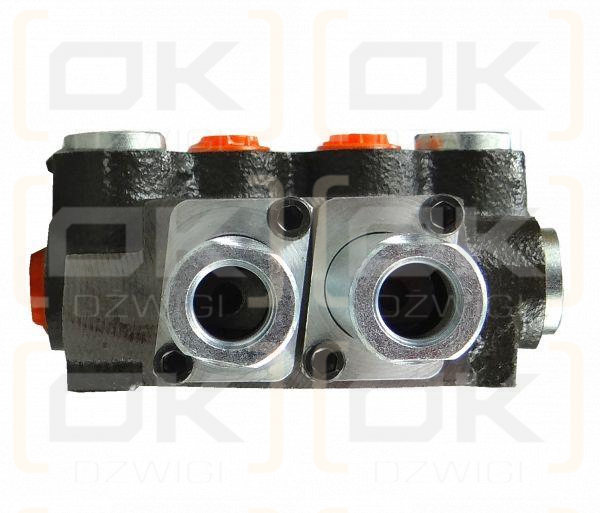 Rozdzielacz hydrauliczny 40L/min 2-sekcyjny z jedną sekcją pływającą na linki (kity)  