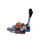 Rozdzielacz hydrauliczny dwusekcyjny 1-sekcja pływająca 40L