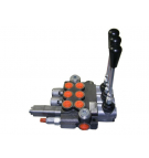 Rozdzielacz hydrauliczny trzysekcyjny 1-sekcja pływająca 40L