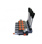 Rozdzielacz hydrauliczny pięciosekcyjny z zatrzaskami (5) 40L