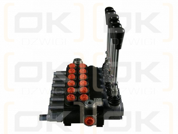 Rozdzielacz hydrauliczny sześciosekcyjny (6) 40L