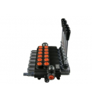 Rozdzielacz hydrauliczny sześciosekcyjny (6) 80L