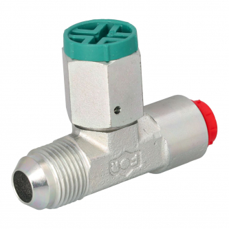 Hydraulikanschluss des Fassi-Ausschubzylinders