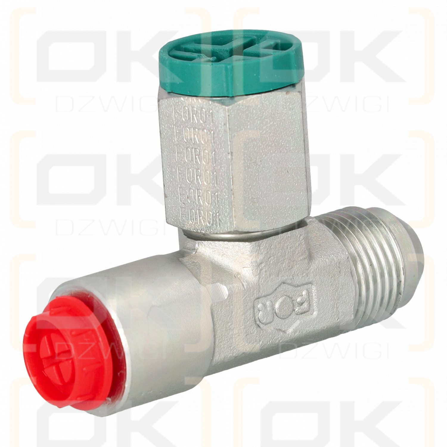 Fassi extension cylinder hydraulic connection