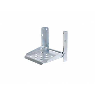 Folding galvanized side step for trailers, trailers 160x150mm