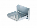 Folding galvanized side step for trailers, trailers 150x130mm