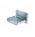 Folding galvanized side step for trailers, trailers 150x130mm