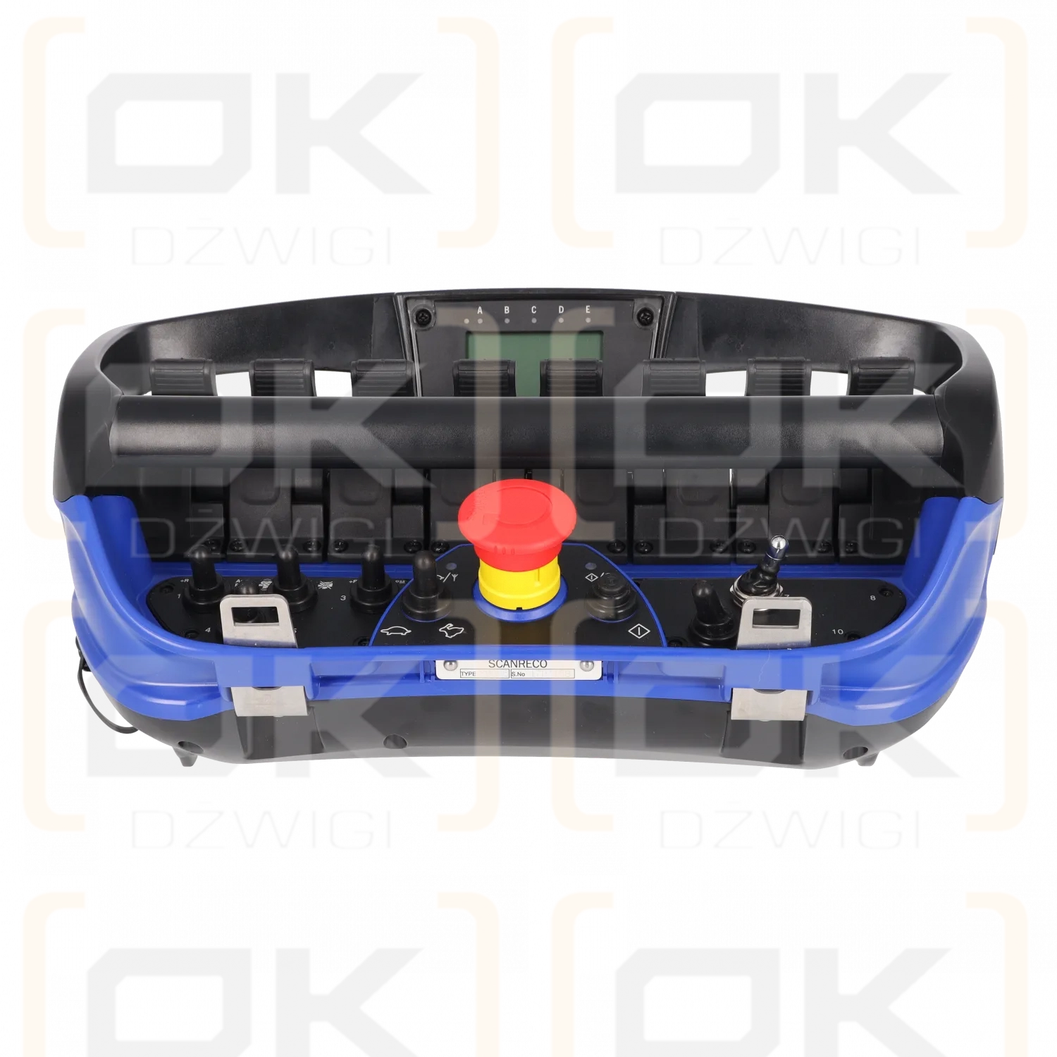 Радиоуправляемая модель Scanreco RC400/TR02/G3B 433 МГц, усилитель Danfoss AMP+PWM 8L 12/24 В постоянного тока, ЖК-дисплей - специальная версия.