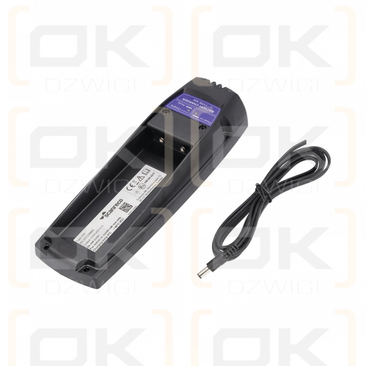 Радиоуправляемая модель Scanreco RC400/TR02/G3B 433 МГц, усилитель Danfoss AMP+PWM 8L 12/24 В постоянного тока, ЖК-дисплей - специальная версия.