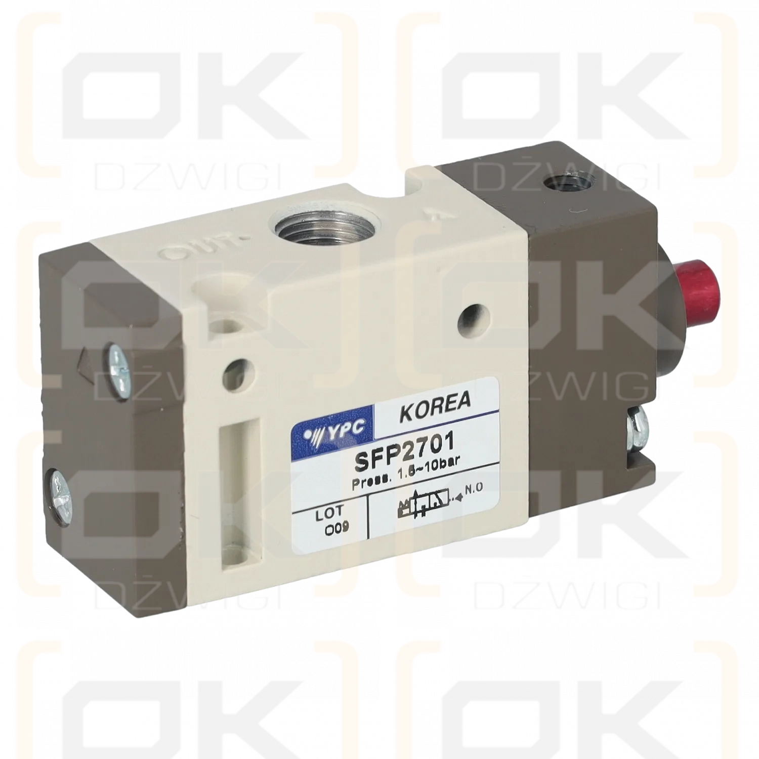 Zawór Pneumatyczny 3/2 NO G1/8 (pilot M5)