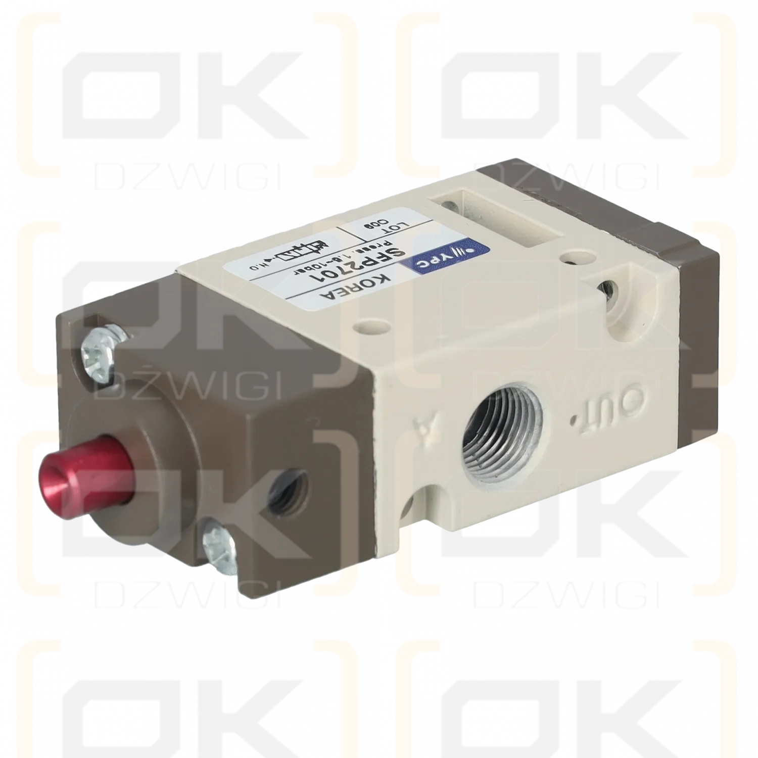 Zawór Pneumatyczny 3/2 NO G1/8 (pilot M5)