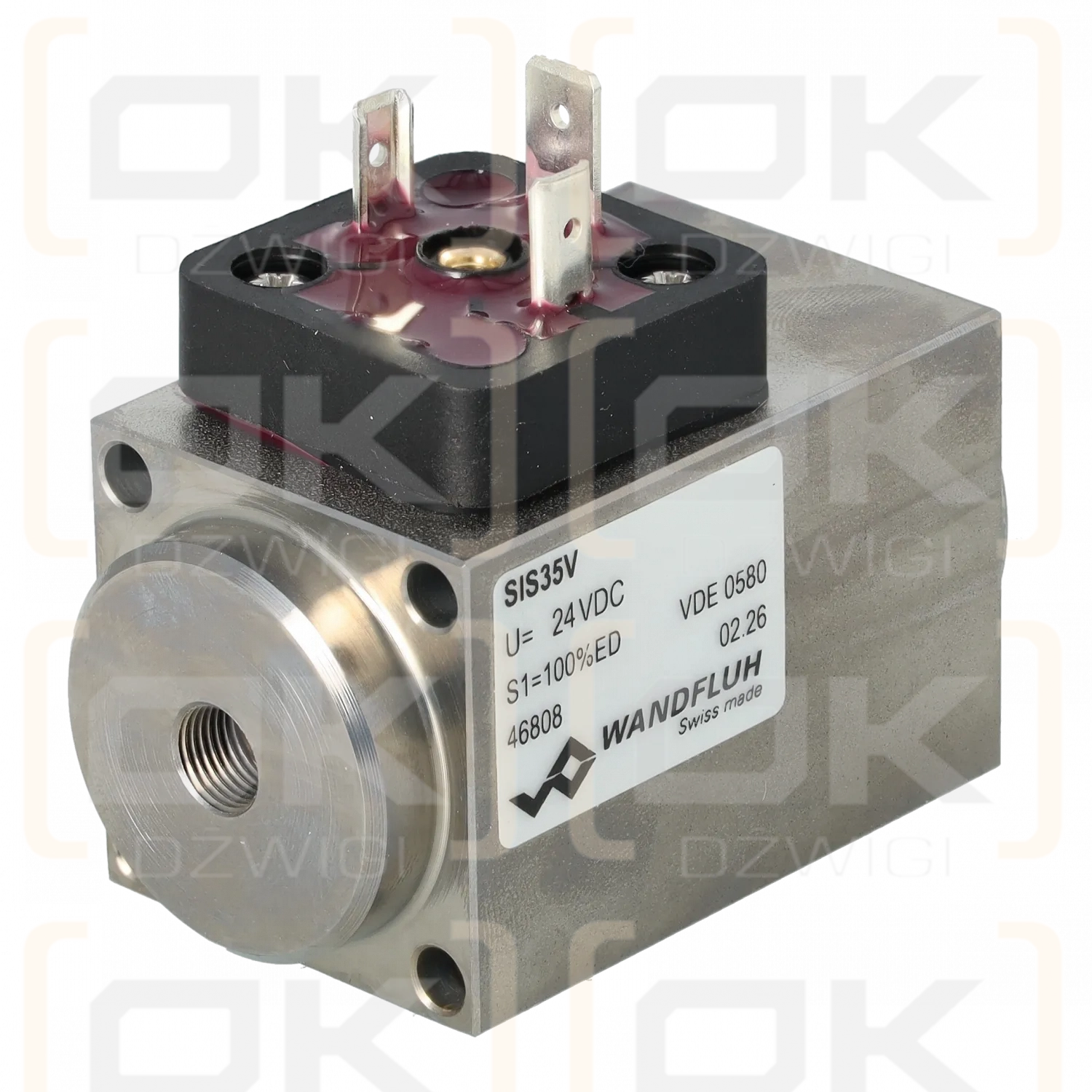 Elektrozawór proporcjonalny Wandfluh SIS35V-G24
