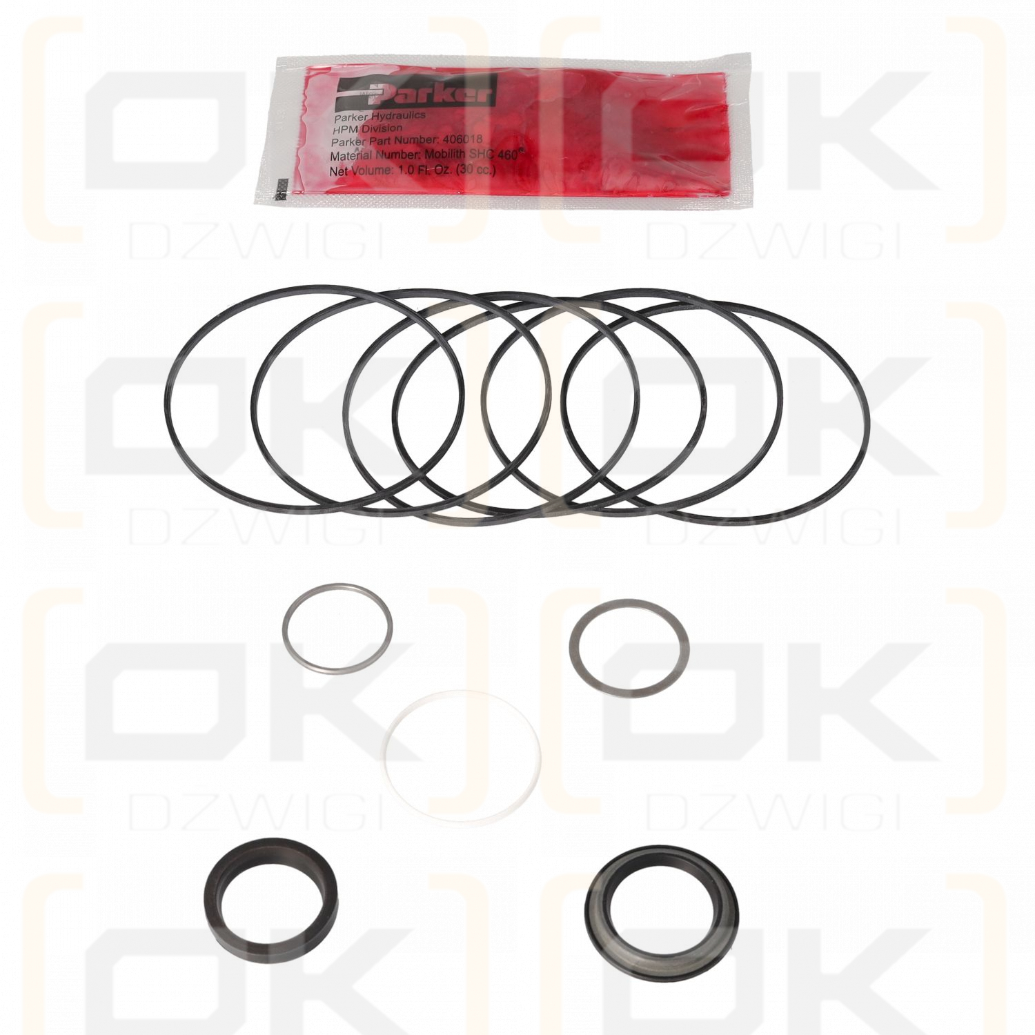 Kit de sellos de motor Parker serie TB (MG), TC, TE (MF)