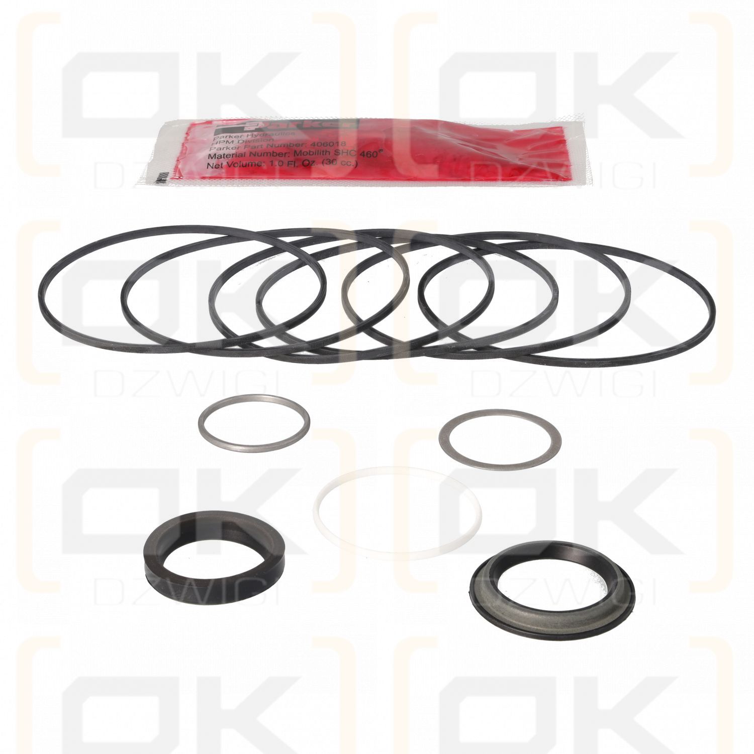Kit de sellos de motor Parker serie TB (MG), TC, TE (MF)
