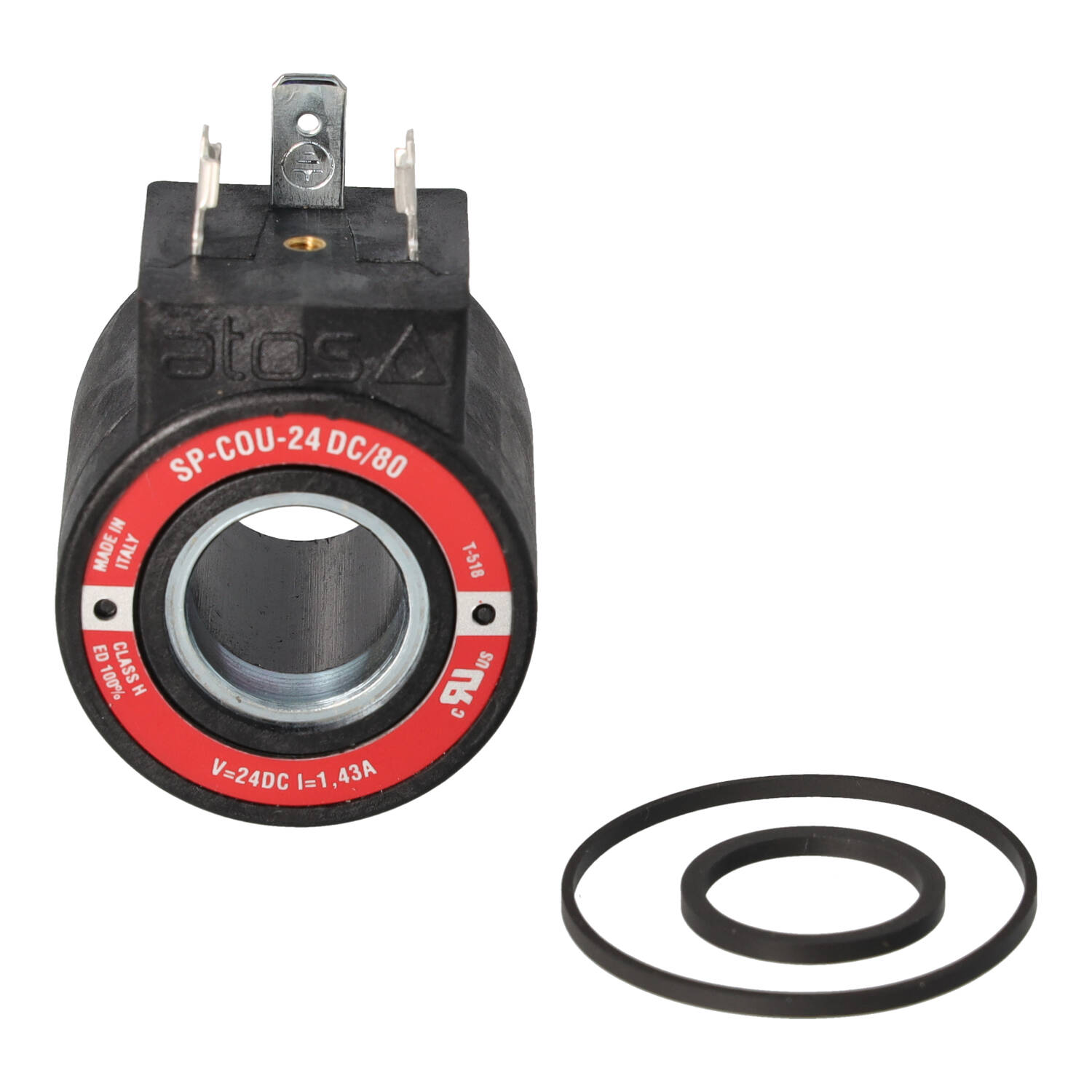 Cewka Atos 24VDC 33W fi18,3 h=39mm SP-COU-24DC/80