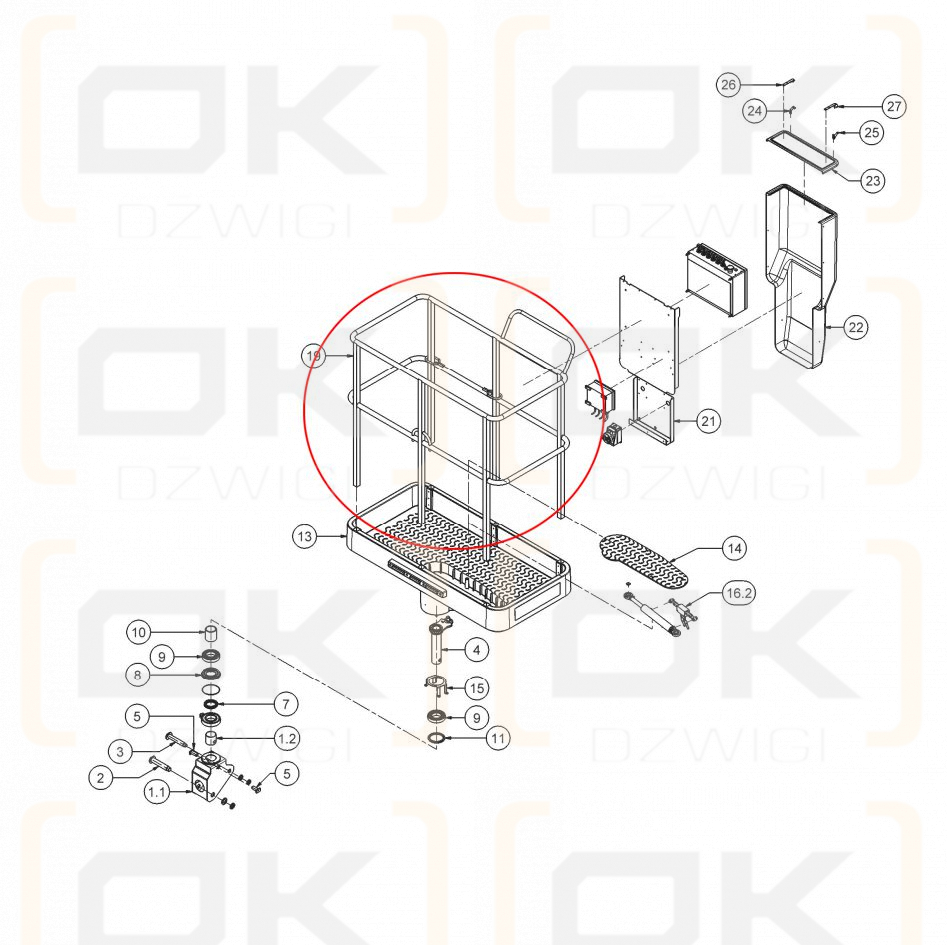 CTE Sequani Hebekorbrahmen
